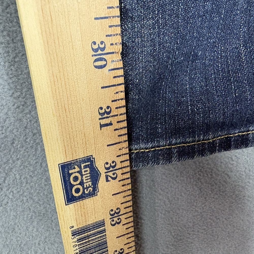 7 For All Mankind Size 31 "A" Pocket Flare Jeans Medium Wash Stretch 32" Inseam - Picture 11 of 11